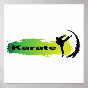 Unique Karate Poster