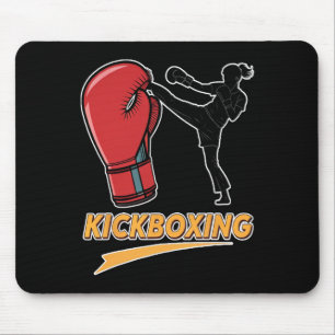 Unique Kickboxing Boxing Glove Design  Mouse Pad
