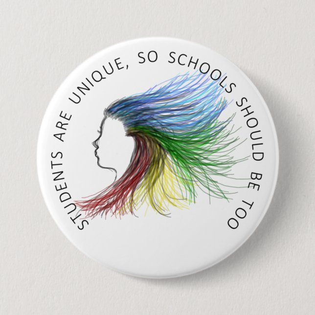 Unique Kids Button (Front)