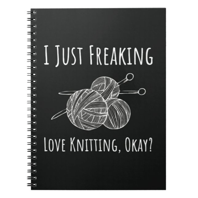 Unique Knitters Notebook (Front)