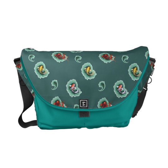 Unique Koi Messenger Bag