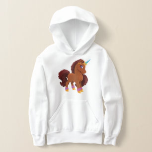 Unique la licorne debout Fière