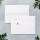 Unique Lettering Serif Addressed Envelopes