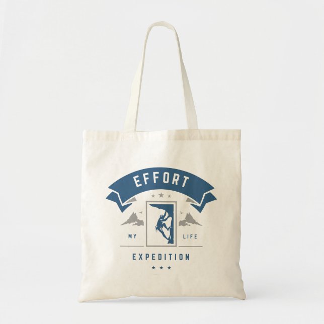 Unique Light Blue Tote Bags (Front)