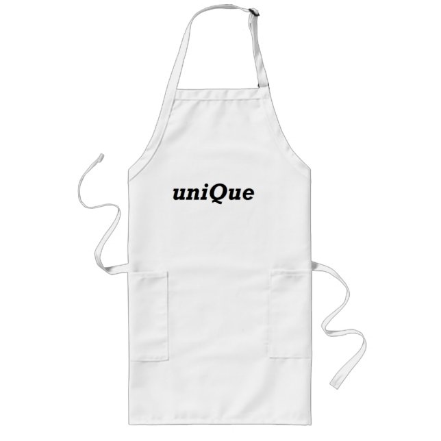 uniQue Long Apron (Front)