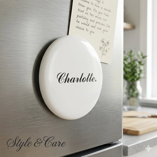 Unique Magnet with Personalized Name (Unique Magnet with Personalized Name)