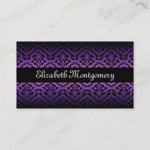 Unique Medieval Damask Professional Business Cards