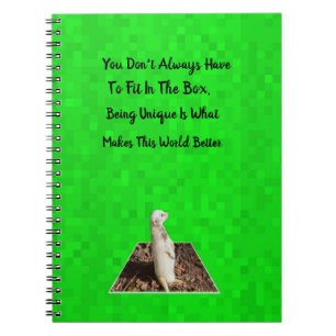 Unique Meerkat Makes This World Better, Notebook