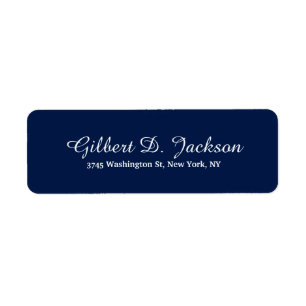 Unique Midnight Blue Class Script Creative Plain