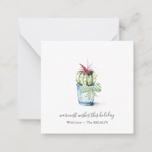 Unique Mini Christmas Gift Tags with Envelopes Card