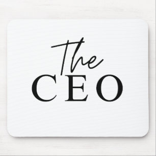 Unique Minimalist The CEO Mouse Pad