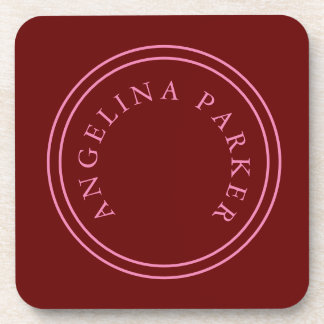 Unique Modern Minimalist Plain Coaster