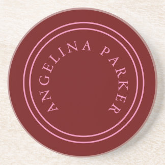 Unique Modern Minimalist Plain Coaster