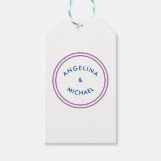 Unique Modern Minimalist Plain Gift Tags