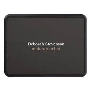 Unique Modern Mnimalist Grey Custom Trailer Hitch Cover