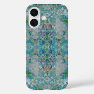 Unique Modern One Of A Kind Abstract Art Design iPhone 16 Case