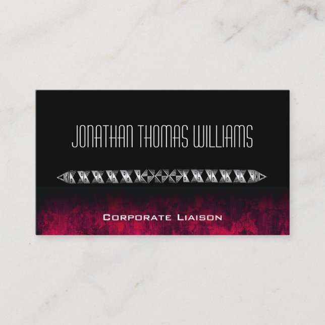 Unique Modern Professional Business Cards (Front)