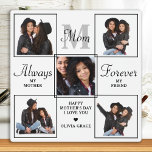 Unique MOM Personalized Monogram 5 Photo Collage Plaque<br><div class="desc">Surprise mom this mothers day with a personalized 5 photo unique mother poem & monogram plaque. "Always My Mother, Forever My Friend" Personalize this mom plaque with favourite photos, message and name.. Visit our collection for the best mom mother's day gifts and personalized mom gifts. COPYRIGHT © 2022 Judy Burrows,...</div>
