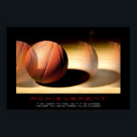 Unique Motivational Achievement Basketball Print<br><div class="desc">I Love This Game. Popular Sports - Basketball Game Ball Image.</div>