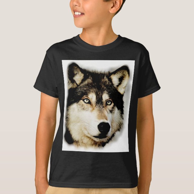 Unique Motivational Wolf T-Shirt (Front)