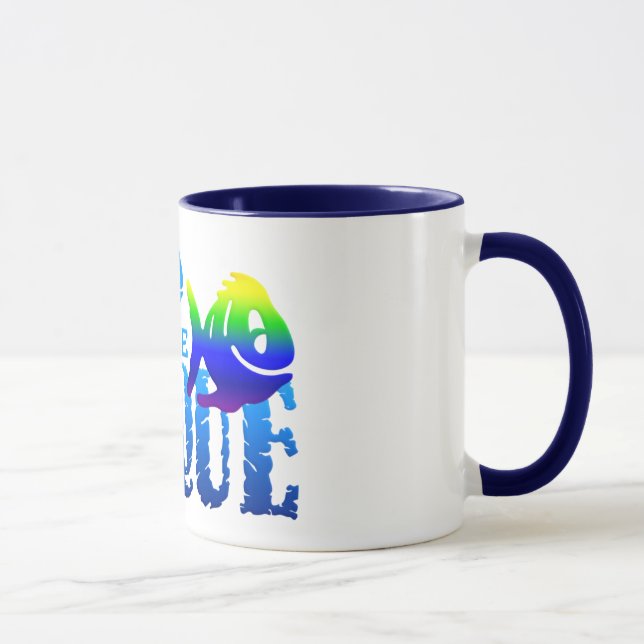 Unique mug - choose style & colour (Right)