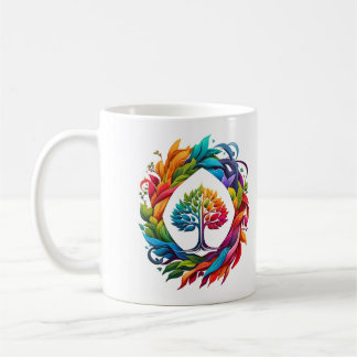 Unique Multicolor Nature Coffee Mug