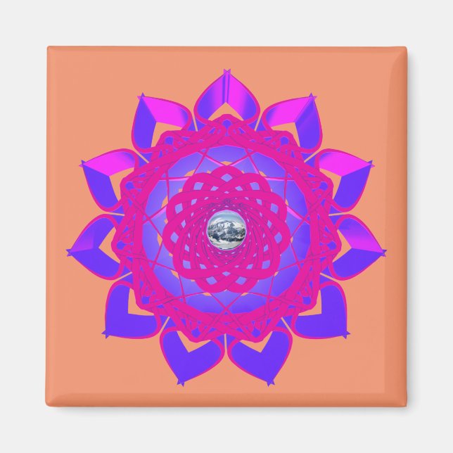 Unique Mystical Design Magnet (Front)