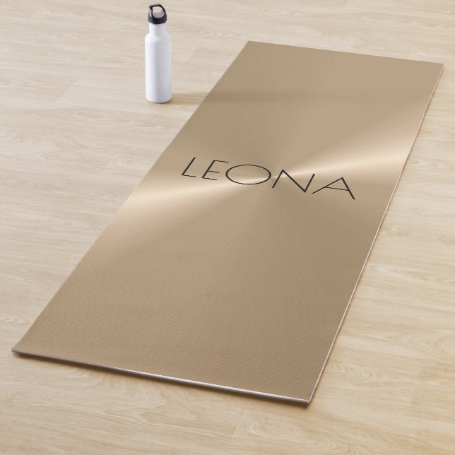 Unique Nacre Metallic  Personalized Yoga Mat (In Situ)