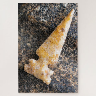 Unique Native American Arrowhead Jigsaw Puzzle 