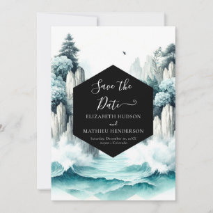 Unique Nature Nautical Wedding Save The Date