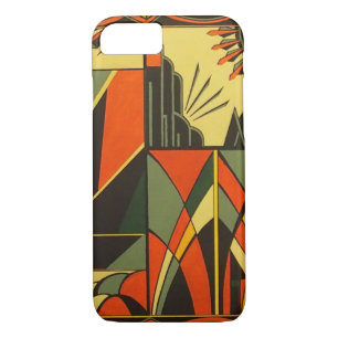 Unique one off Art Deco iphone 7/8 case