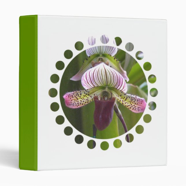 Unique Orchid Binder (Front/Spine)