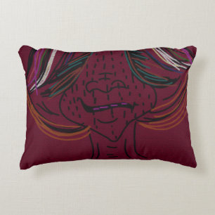 Unique Original Animation  Accent Pillow