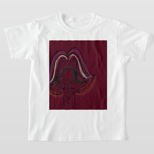 Unique Original Animation  T-Shirt (Laydown)