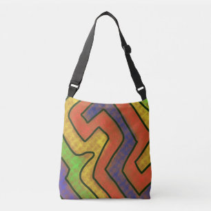 Unique Original Art  Crossbody Bag