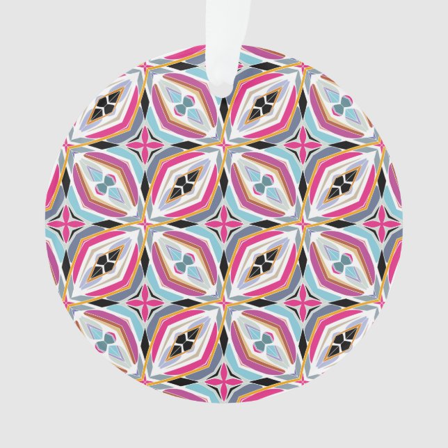 Unique Pattern Design Ornament (Front)
