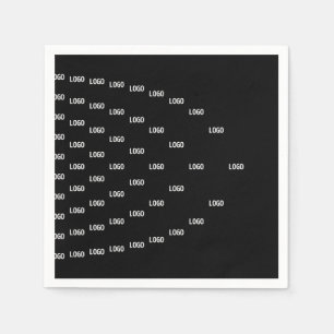 Unique Pattern Featuring Your Logo/Uploaded Image Napkin