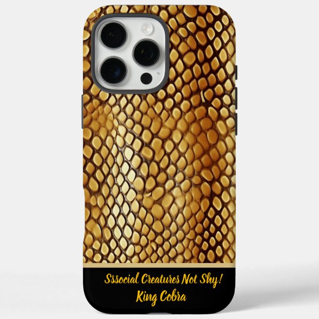 Unique patterns of a poisonous snake’s skin Case-Mate iPhone case (Back)