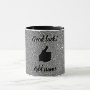 Unique personalised good luck mug