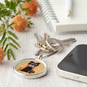 Unique Personalised Netball Keychain