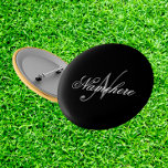 Unique Personalized Black and White Name Monogram 2 Inch Round Button<br><div class="desc">Personalized Unique Black and White Name Monogram Design for anyone.</div>