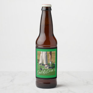 Unique Personalized Golf Beer Bottle Label