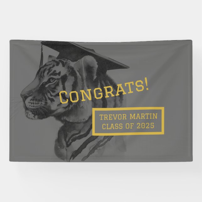 Unique Personalized Graduation Banner (Horizontal)