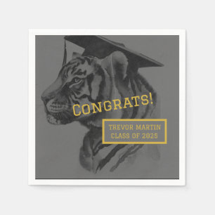 Unique Personalized Graduation Napkin