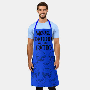 Unique Personalized Grilling Attire Dad Mens Apron