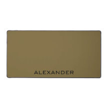 Unique personalized name brown &black