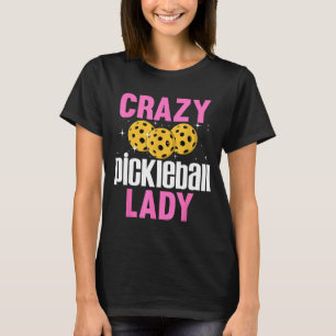 Unique pickleball design for women girls pickle T-Shirt
