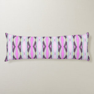 Unique Pink Pattern Body Pillow