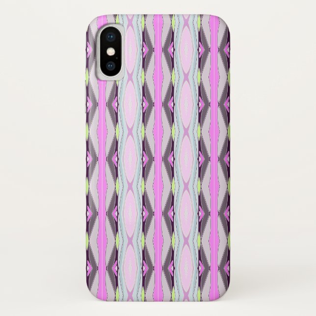 Unique Pink Pattern Case-Mate iPhone Case (Back)