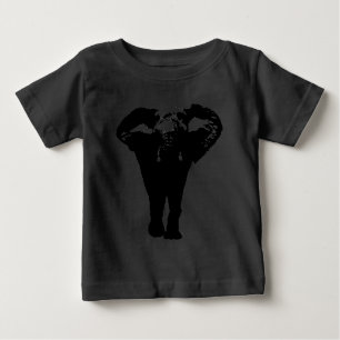 Unique Pop Art Elephant Baby T-Shirt